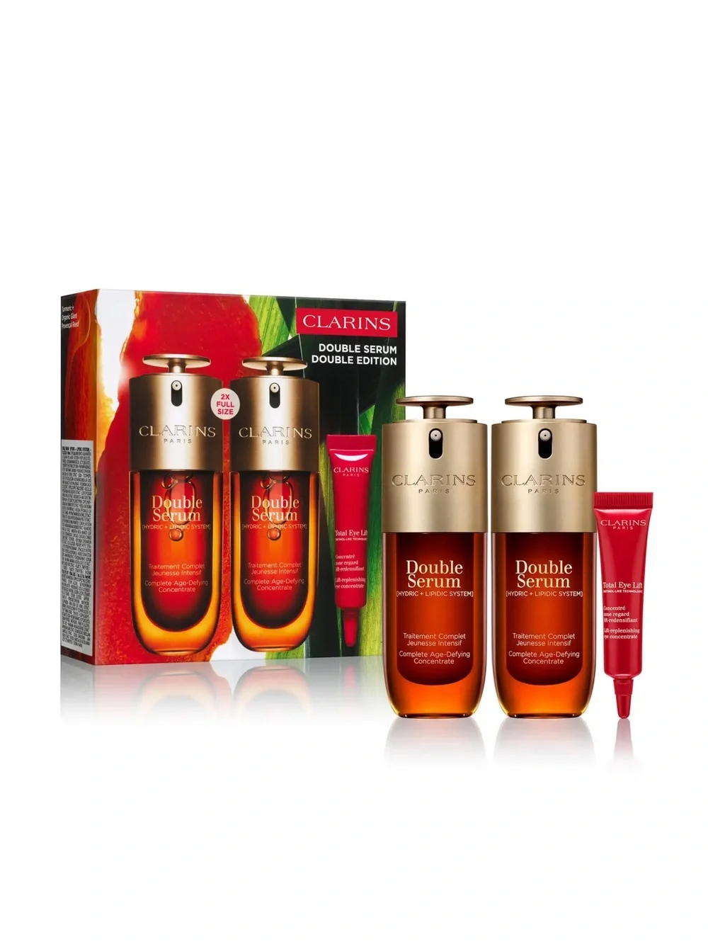 Clarins Double Serum Duo Double Edition Set - New in Box + Sealed!